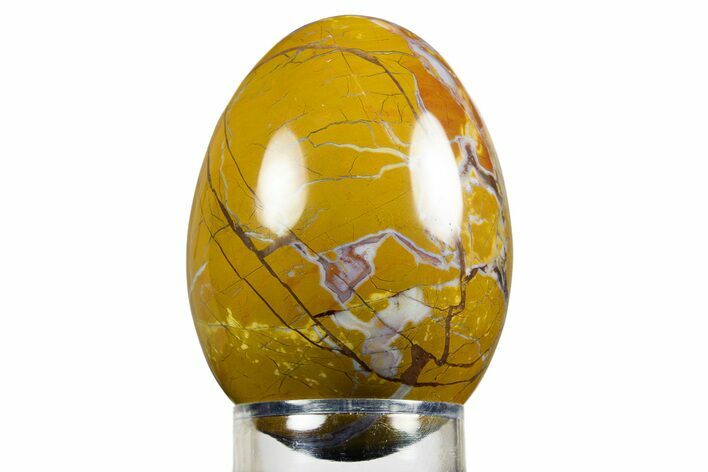 Polished Stone Canyon Jasper Egg - California #309077